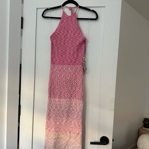 Pink Target halter dress